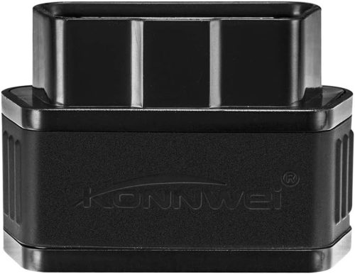 KONNWEI KW903 Mini BT3.0 Scanner de Diagnosticare Auto OBD2 - Cititor de Coduri de Eroare Compatibil cu Android și PC Windows, Negru