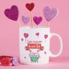 Cana MUGFFINS cu Inscripție în Germană pentru Cupluri, 350 ml