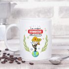 Cană cadou Muggfins cu inscripție în spaniolă, 350 ml