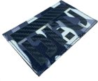 Insignă Airsoft Tactică Carbon Germania DEU - Camuflaj Negru