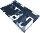 Insignă Airsoft Tactică Carbon Germania DEU - Camuflaj Negru