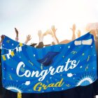 Banner Felicitări Gigant pentru Absolvire, Bacalaureat - Decor 182,5x90 cm