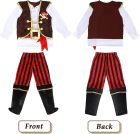 Costum de pirat Tacobear pentru băieți - Set complet cu accesorii, pentru 4-10 ani