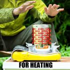 Încălzitor portabil de cort / sobă portabilă din oțel inoxidabil pentru camping