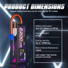 Acumulator RC EMEPOVGY 11.1V 5200mAh cu conector EC5, pachet de 2 bucăți