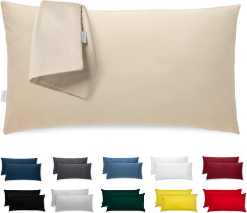 Set premium de fețe de pernă din microfibră, 30x50 cm - Moale, antialergic, respirabil.