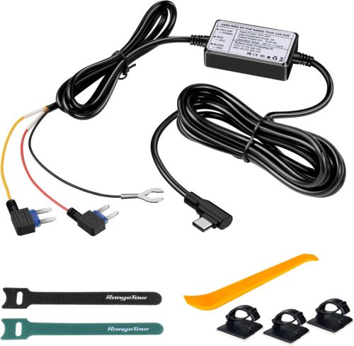 Kit cablu dashcam pentru mod parcare - Kit de conectare directă Range Tour USB-C 12V-24V