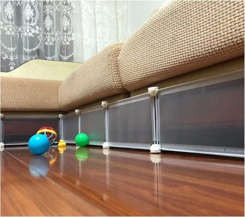 NBSHWTY Blocant pentru protecția mobilierului - Set umplere spații de 78 inch, pentru sub canapele și paturi - Protecție împotriva căderii animalelor de companie și a jucăriilor