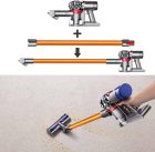 Tub telescopic auriu, 72 cm, cu eliberare rapidă, pentru aspiratoarele Dyson V7-V15.